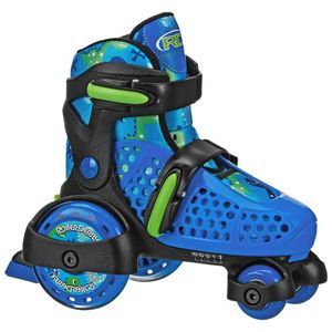 Roller Derby Sport Kids' Roller Skate - Dinosaur Blue/Black M - Open Box